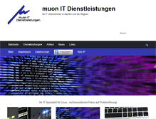 Tablet Screenshot of muon.de