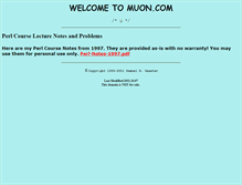 Tablet Screenshot of muon.com